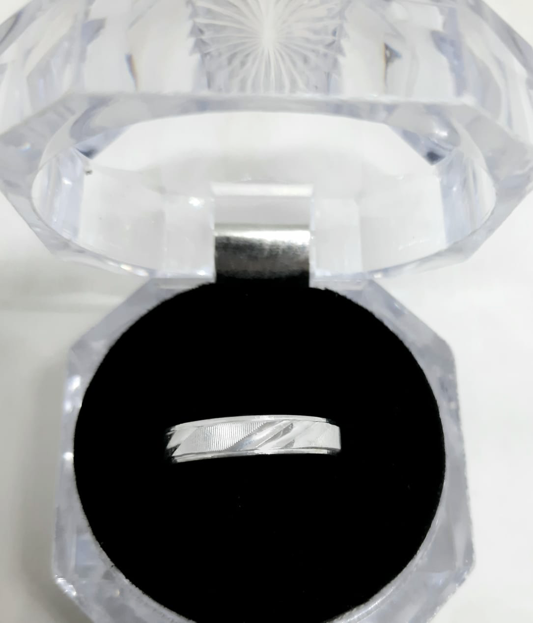 Silver Gents Wedding Ring
